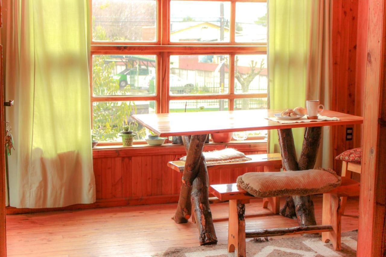 Hostal La Casa Del Carpintero Coñaripe Dış mekan fotoğraf